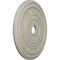 Ekena Millwork Cole Ceiling Medallion (Canopies up to 9 1/8"), 25 3/8"OD x 3 3/8"ID x 1 3/8"P, Pot of Cream Crackle CM25COPCC - alternate 4